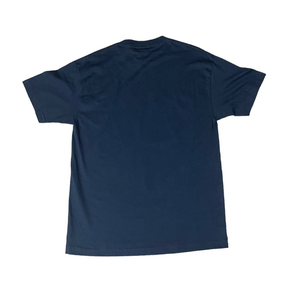 NWT M&M Tee Yellow Red Show Your Colors Patriotic American Flag Hats 4th July L - Picture 2 of 4